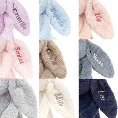 Personalized Embroidery Bashful Bunny 31cm Jellycat